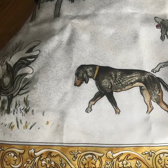 Hermès Silk Scarf by Ledoux - Picture 6 of 9